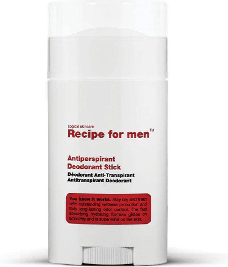 Recipe for Men Antiperspirant Deodorant Stick 50 ml