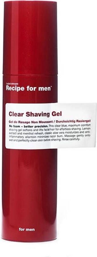 Recipe for Men scheergel 100ml