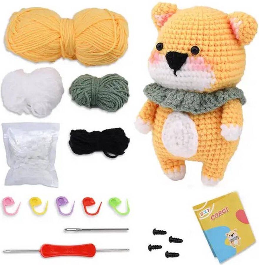 ReCiton haken voor beginners haakpakket schattig beertje haken voor starters starterspakket haken