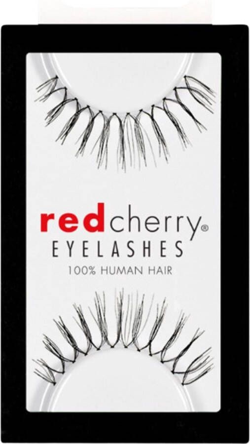 Red Cherry Eyelashes #83 Nepwimpers Menselijk Haar Juno