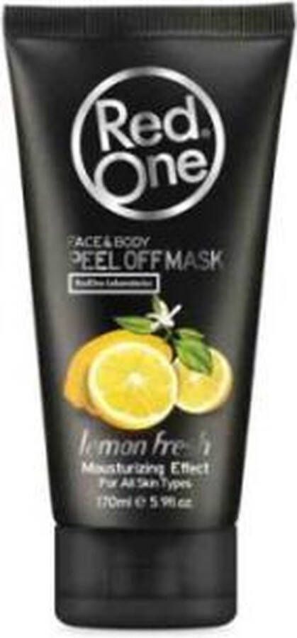 Red One Peel Off Mask Lemon Fresh gezichtsmasker citroen fris