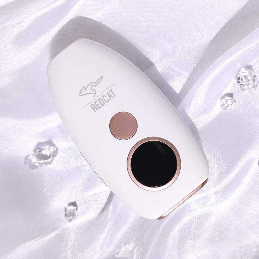 REDCAT – IPL Ontharingsapparaat – Laser Ontharing – IPL Lichtontharing – 999.999 Flitsen – IPL Ontharing – met ICE-COOL functie – met Beschermbril – voor Langdurige Gladheid
