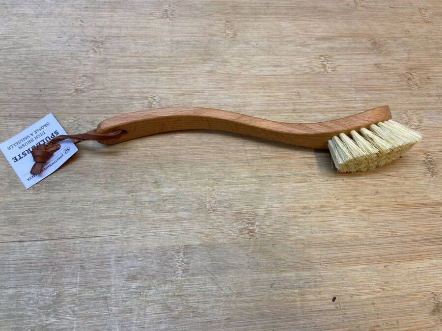 Redecker afwasborstel hout fiber gebogen 23.5 cm