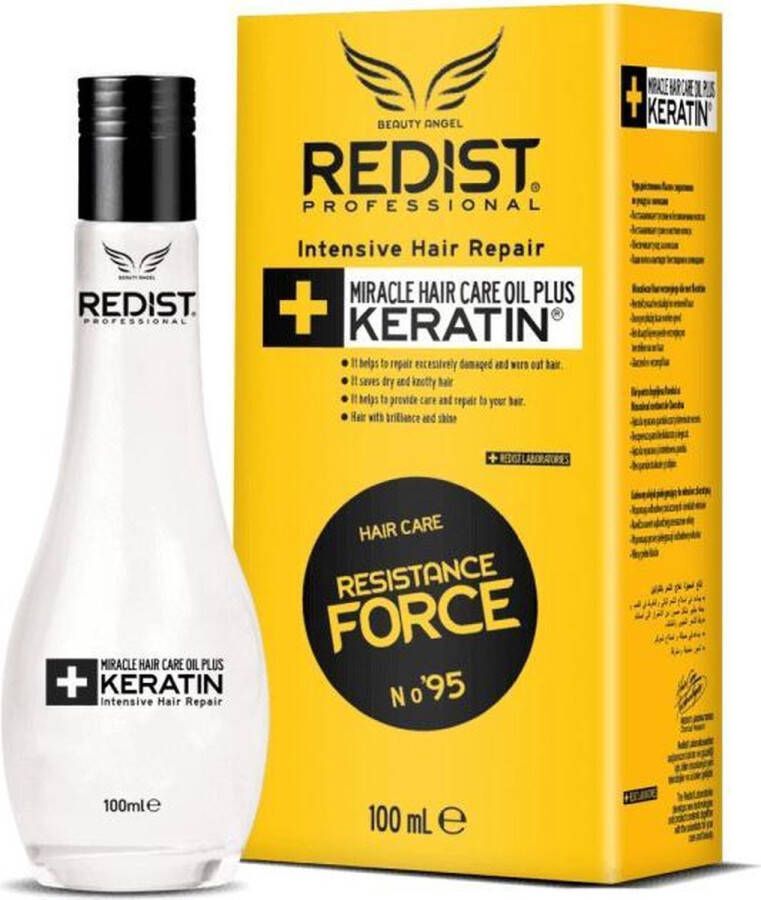 Redist Keratin Olie Miracle haar Oil plus-resistente force No 95- serum-haarserum Haarolie 100ml women