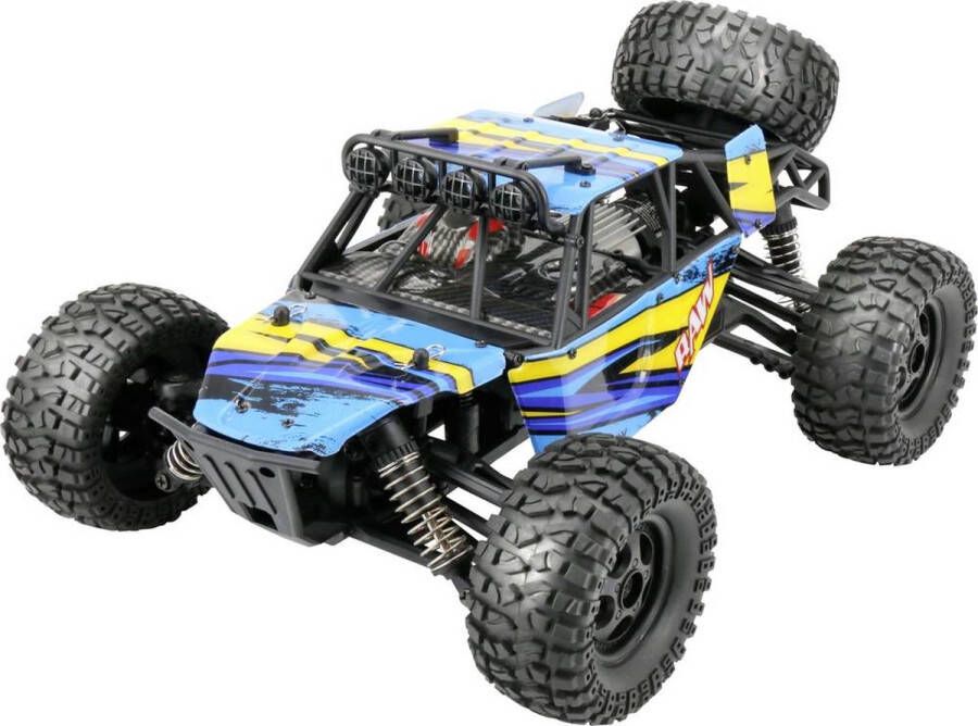 Reely RAW Oranje Brushed 1:14 RC auto Elektro Monstertruck 4WD RTR 2 4 GHz Incl. accu en lader