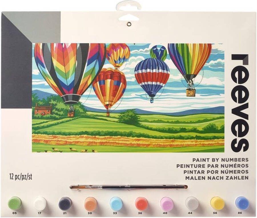 Reeves Schilderen op nummer Luchtballon