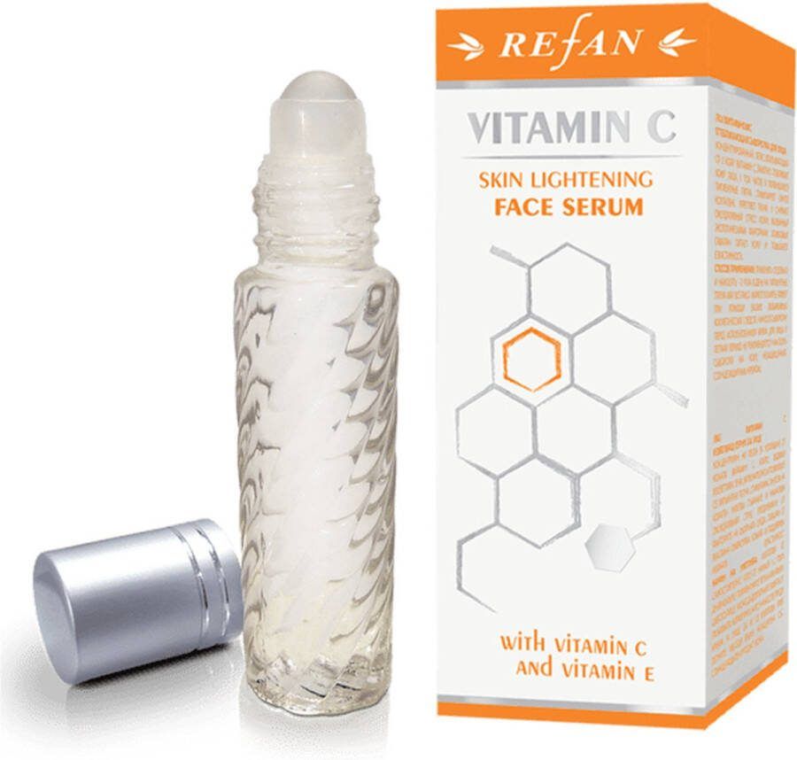Refan natuurlijke Vitamine C verhelderende gezichtsserum pigmentatie doeltreffend en werkend olie serum 10 ml