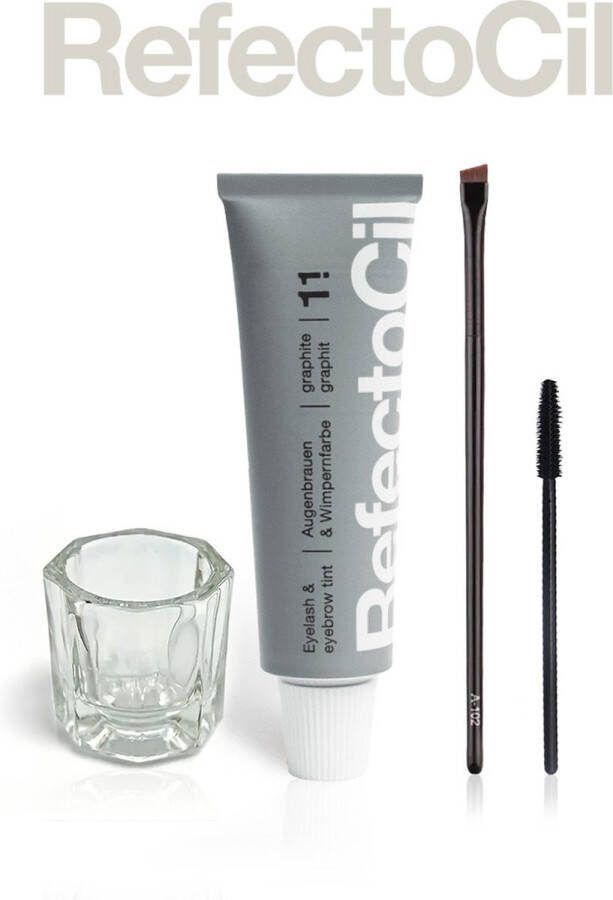 Refectocil Wimper & Wenkbrauw Verf Kit Zonder Oxidant Nr 1.1 Grijs