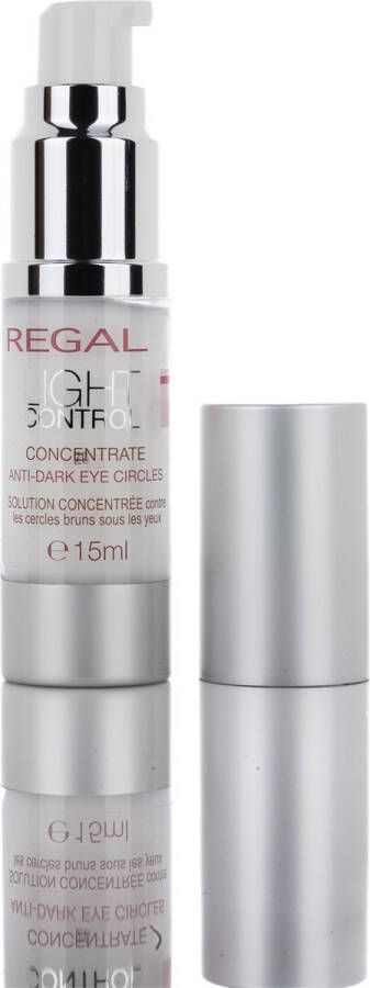 Regal Light Control Whitening Oogcrème Tegen wallen donkere kringen en pigmentvlekken 15ML