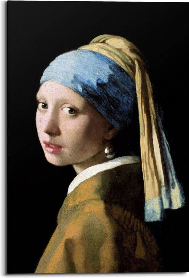 Reinders Johannes Vermeer Meisje met de parels Deco Panel 60x90cm