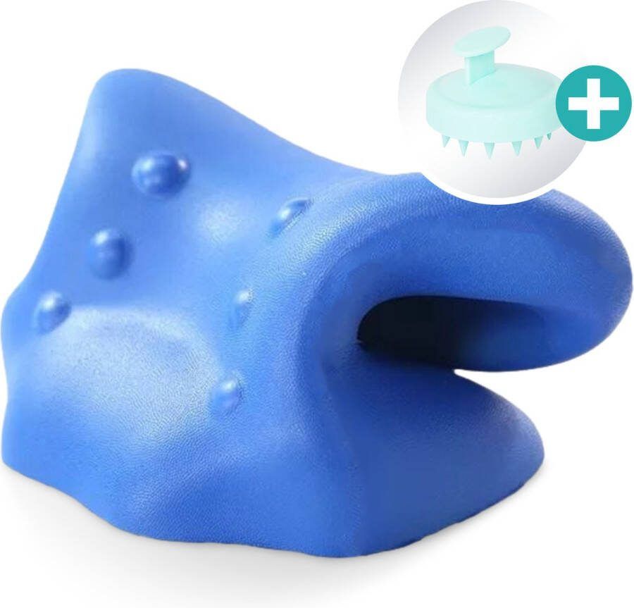 Relax Nekstretcher Nekmassage apparaat Massagekussen Tegen Nekpijn Hoofdkussen tegen Nekklachten Nekkussen