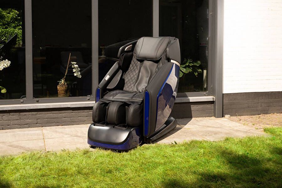 RelaxaScoothe RelaxaSoothe Zero Gravity massagestoel donkerblauw zwart