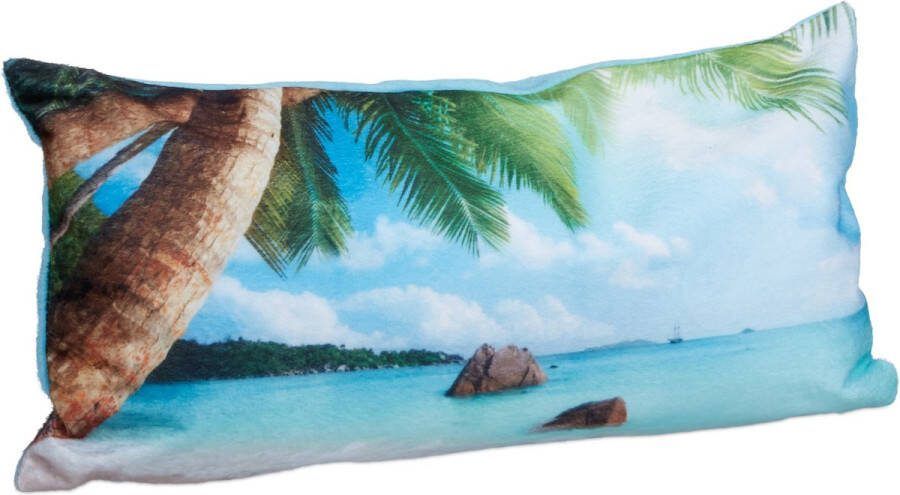Relaxdays badkussen badkuipkussen nekkussen hoofdsteun bad zacht reiskussen Beach