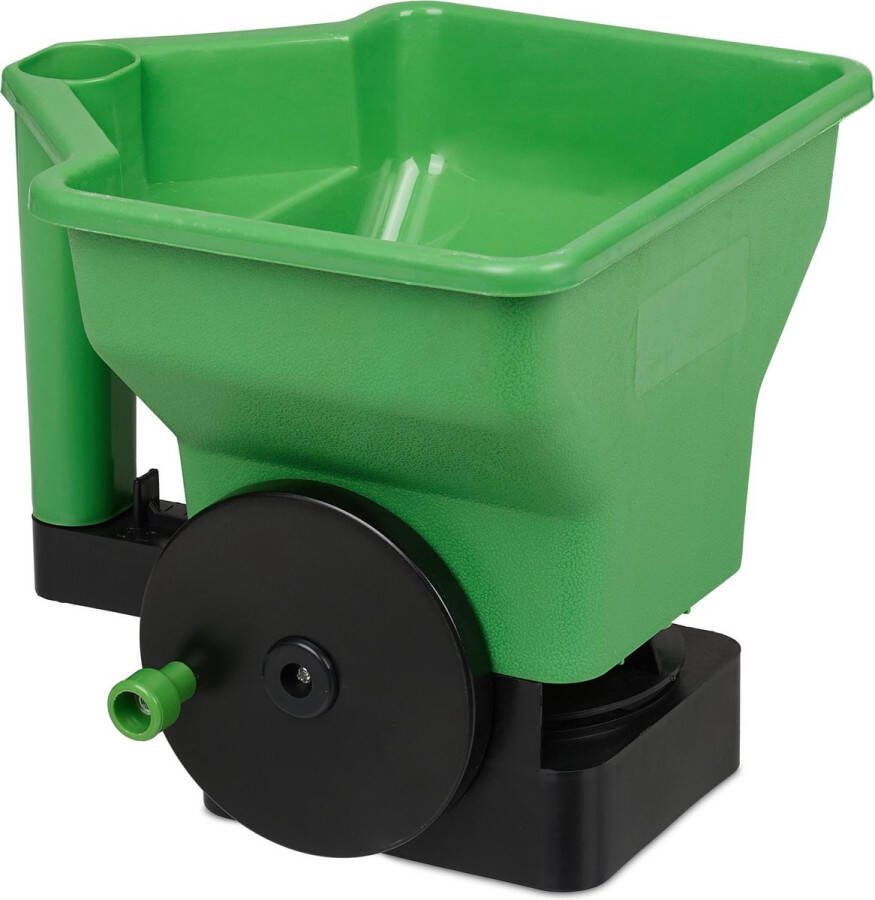 Relaxdays handstrooier meststrooier universele strooier zoutstrooier 3 liter