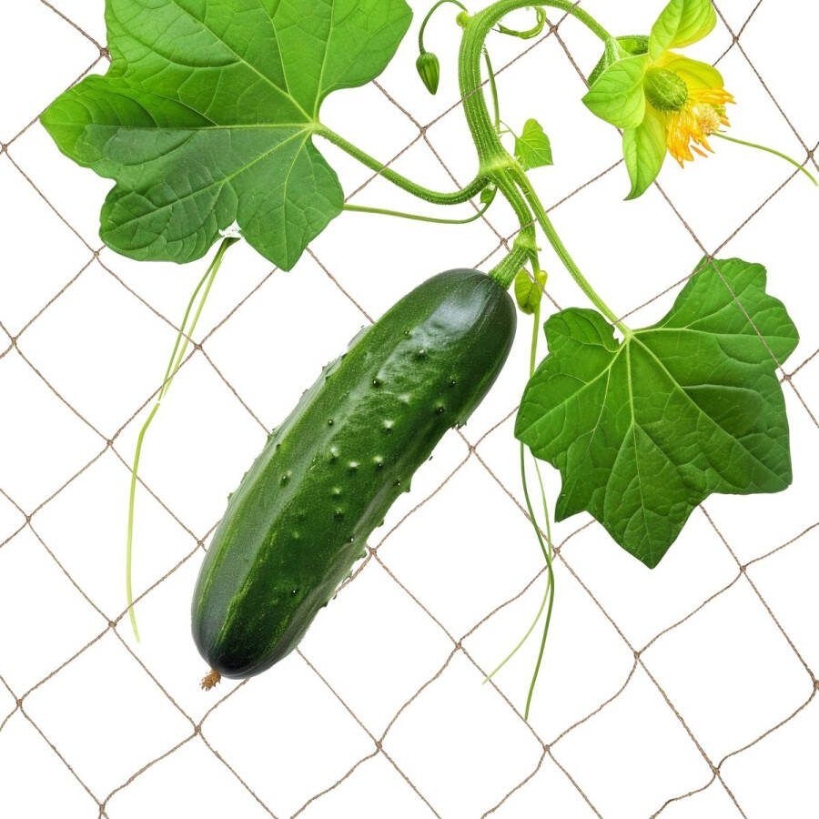 Relaxdays klimnet planten jute steungaas planten plantennet moestuin klimgaas 3 m x 4 m