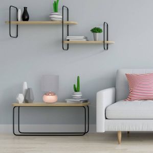 Relaxdays tafellamp rond touch schemerlamp nachtkastlamp tafelverlichting E14 koperen
