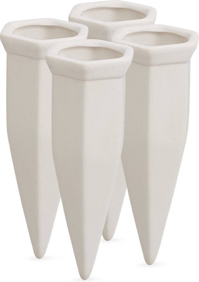 Relaxdays waterdruppelaar voor planten bewateringssysteem druppelsysteem set van 4