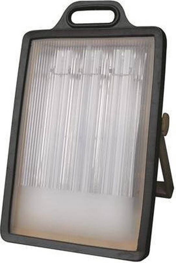 Relight Bouwlamp – 3x24w PL Spaarlampen – Met 2 Stopcontacten RE813697