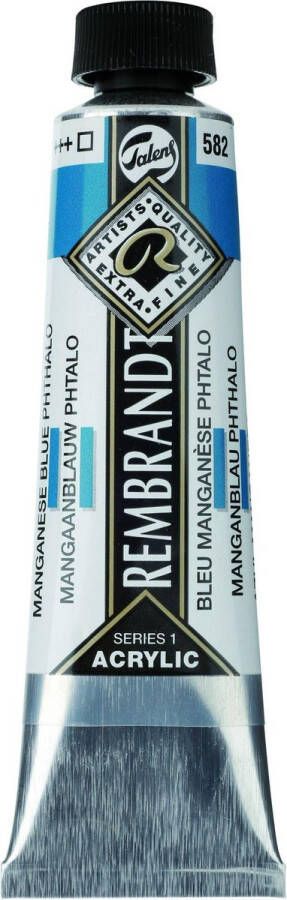 Rembrandt Acryl Verf Serie 1 Manganese Blue Phthalo (582)