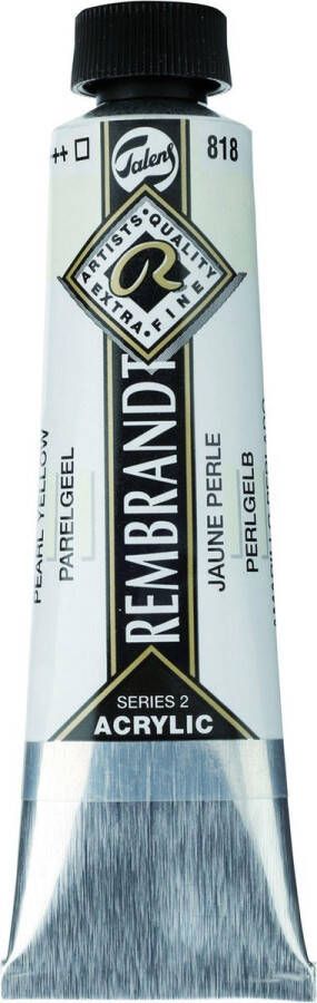 Rembrandt Acrylic Verf Serie 2 Pearl Yellow (818)