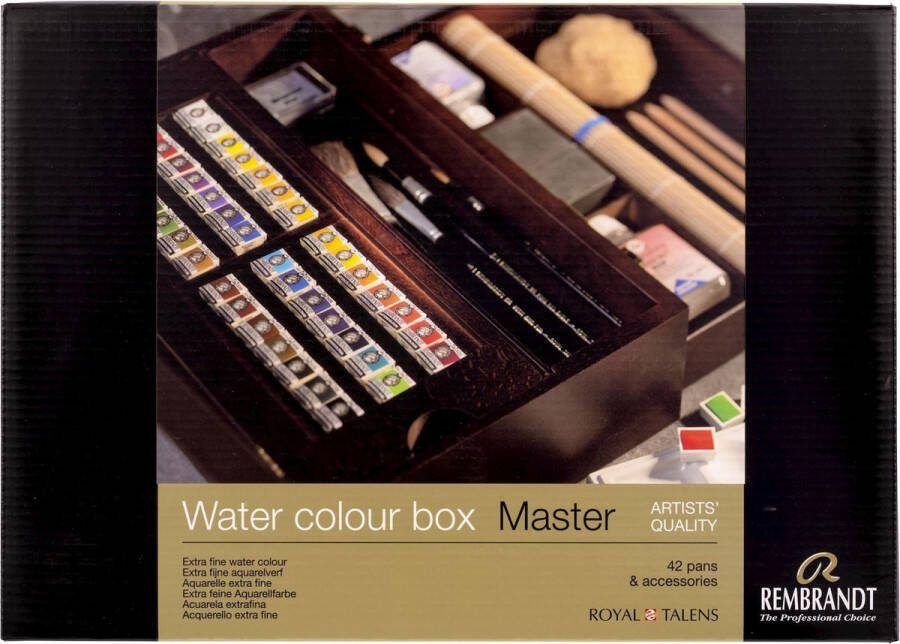 Rembrandt Aquarelverf Kist Master