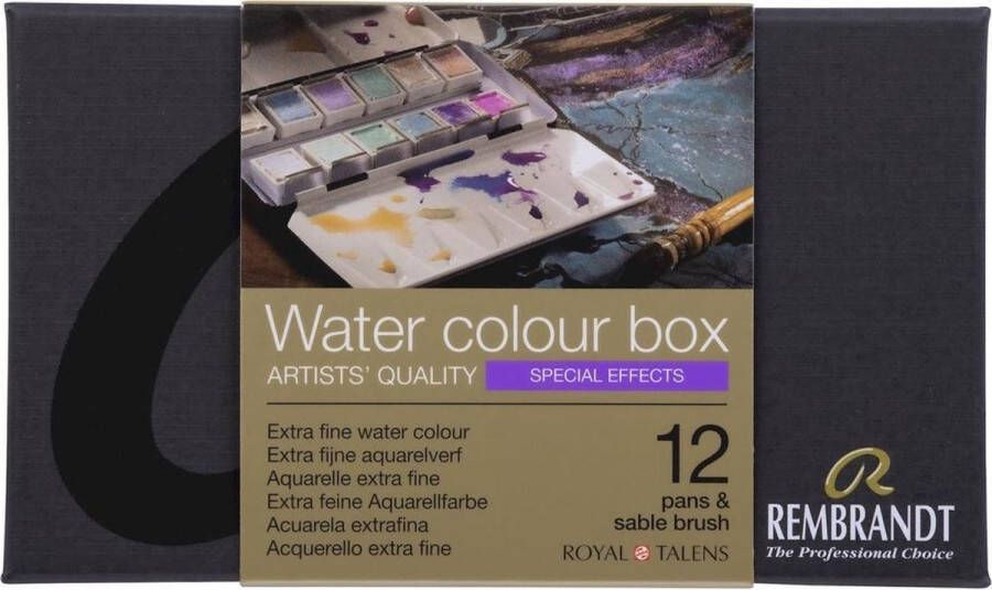 Rembrandt Aquarelverf Specialty Colours 12 napjes