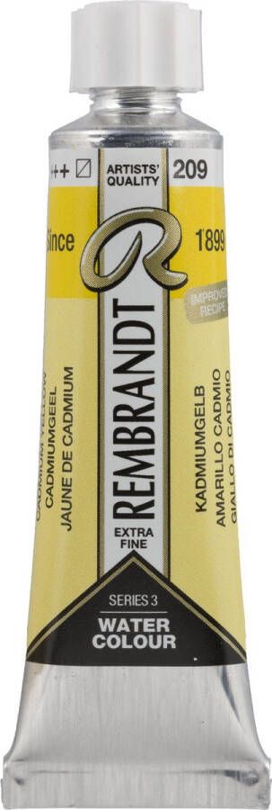 Rembrandt Aquarelverf Tube 10 ml Cadmiumgeel 209