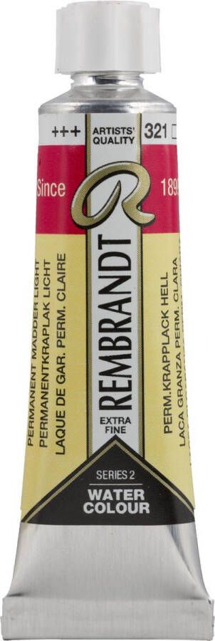 Rembrandt Aquarelverf Tube 10 ml Permanentkraplak Licht 321