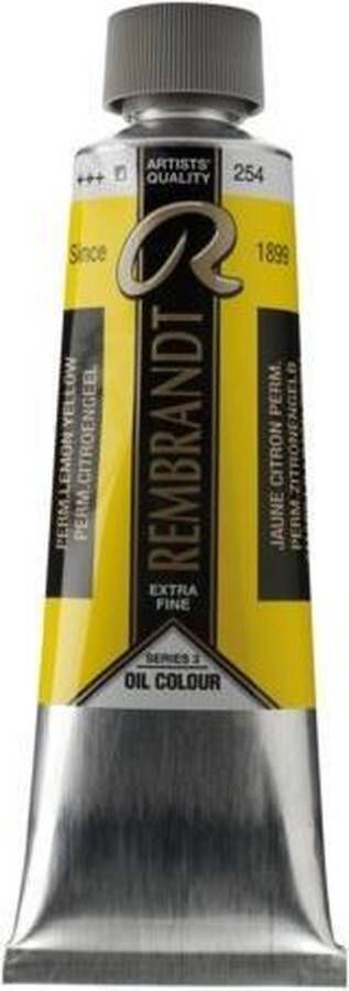 Rembrandt Olieverf 150 ml Tube Permanentcitroengeel 254