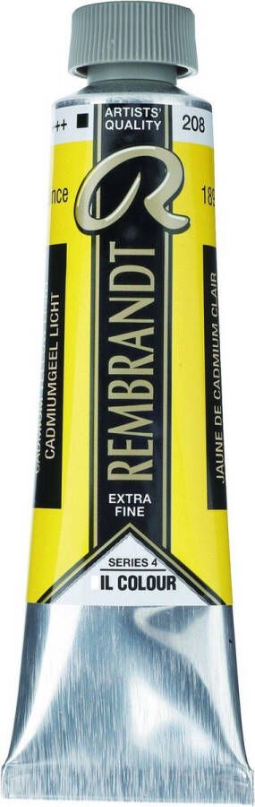 Rembrandt Olieverf | Cadmium Yellow Light (208) 15 ml