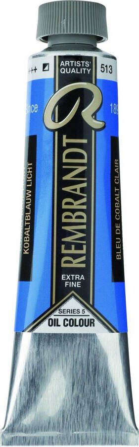 Rembrandt Olieverf | Cobalt Blue Light (513) 15 ml