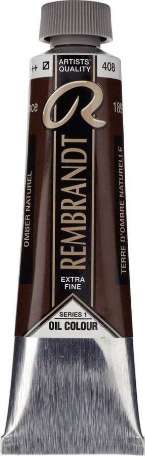 Rembrandt Olieverf Omber Naturel 408 40mL