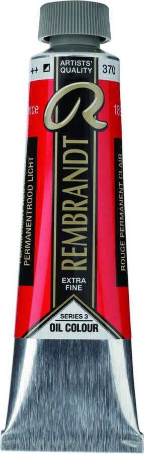 Rembrandt Olieverf | Permanent Red Light (370) 15 ml