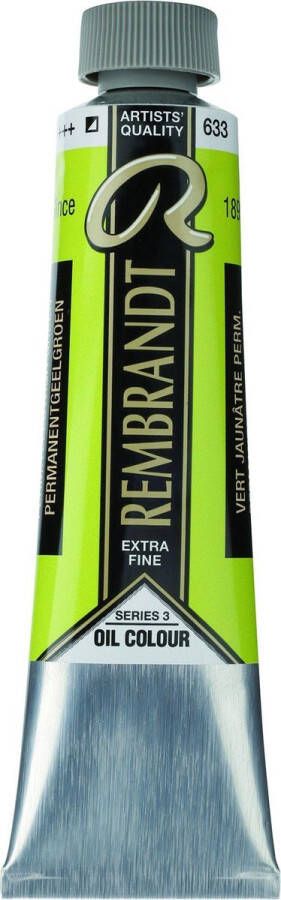 Rembrandt Olieverf | Permanent Yellowish Green (633) 15 ml