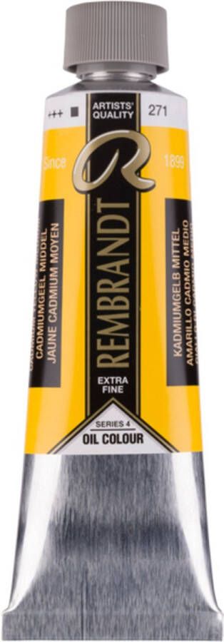 Rembrandt Olieverf Tube 150 ml Cadmiumgeel Middel