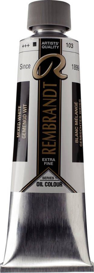 Rembrandt Olieverf Tube 150 ml Gemengd Wit 103