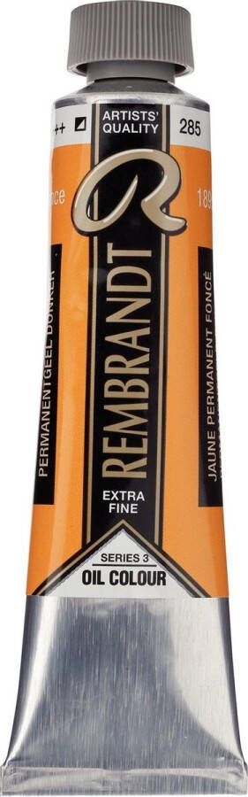 Rembrandt Olieverf Tube 40 ml Permanentgeel Donker 285