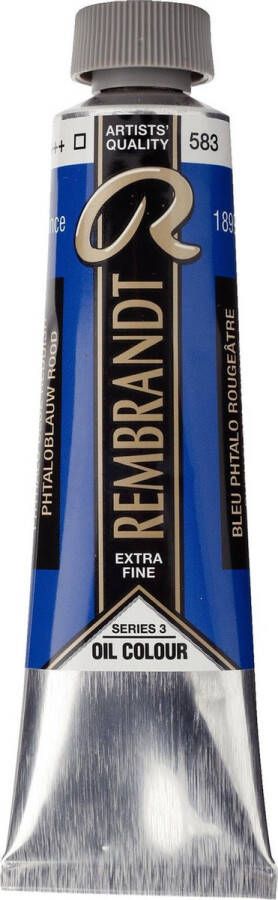 Rembrandt Olieverf Tube 40 ml Phtaloblauw Rood 583