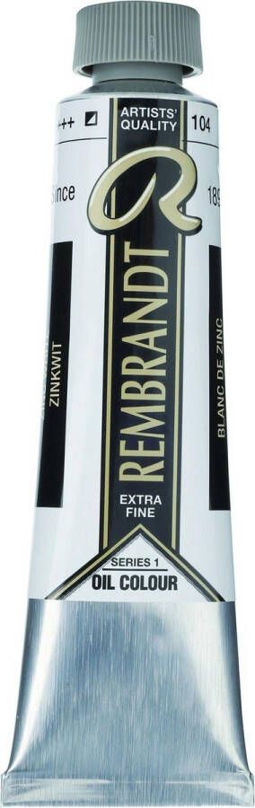 Rembrandt Olieverf | Zinc White (104) 15 ml