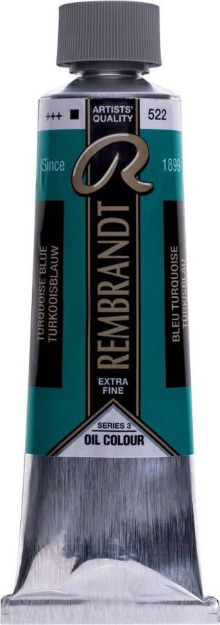 Rembrandt Olieverf 150 ml Tube Turkooisblauw 522