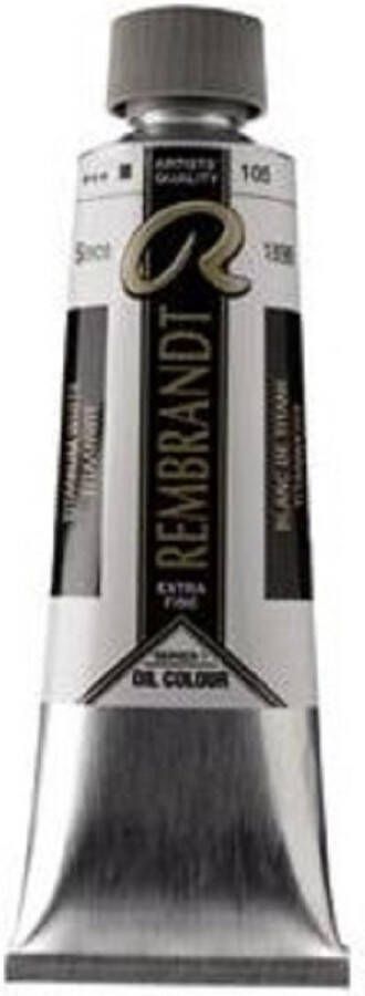 Rembrandt Royal Talens Rembrandt Olieverf Tube 150 ml Titaanwit 105