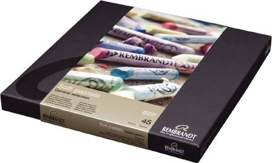 Rembrandt Soft pastel set heel 45 kleuren softpastels pastelkrijt