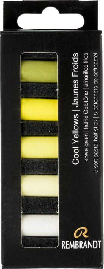 Rembrandt softpastel half 5 Koele gelen