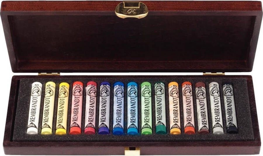 Rembrandt softpastels heel box 15 starter