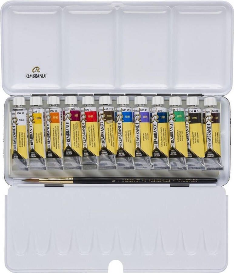 Rembrandt water colour box 12 10mL tubes cityscape selection