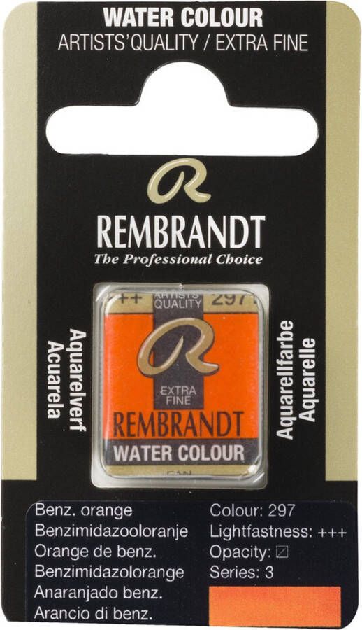 Rembrandt water colour napje Benzimidazooloranje (297)