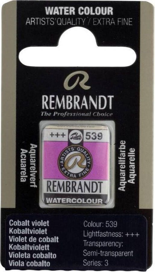 Rembrandt water colour napje Cobalt Violet (539)