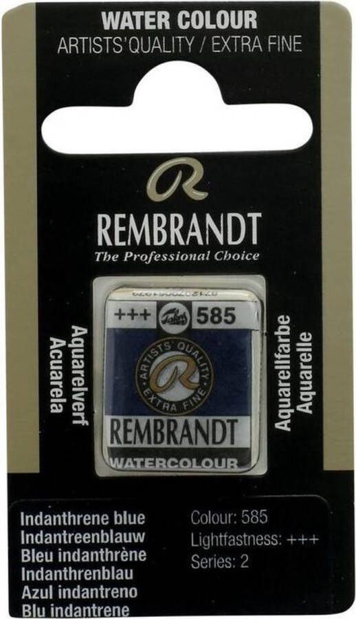 Rembrandt water colour napje Indanthrene Blue (585)