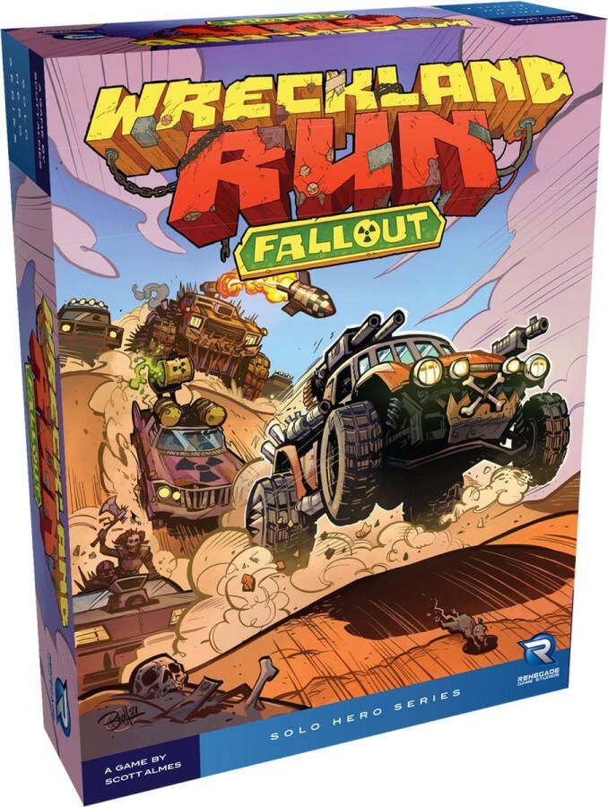 Renegade Game Studios Wreckland Run Fallout Bordspel Uitbreiding Engelstalig