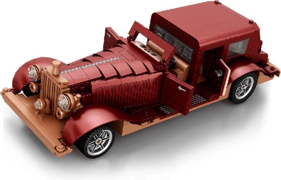 ReoBrix classic car klassieke auto 865 bouwstenen speelgoed compatibel met Mould King